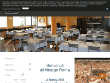 Tablet Screenshot of albergoromavr.it